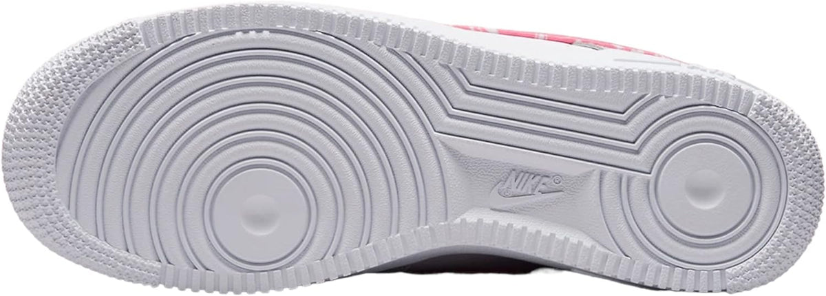 Nike Air Force 1 rubber outsole, gray tread with textured traction