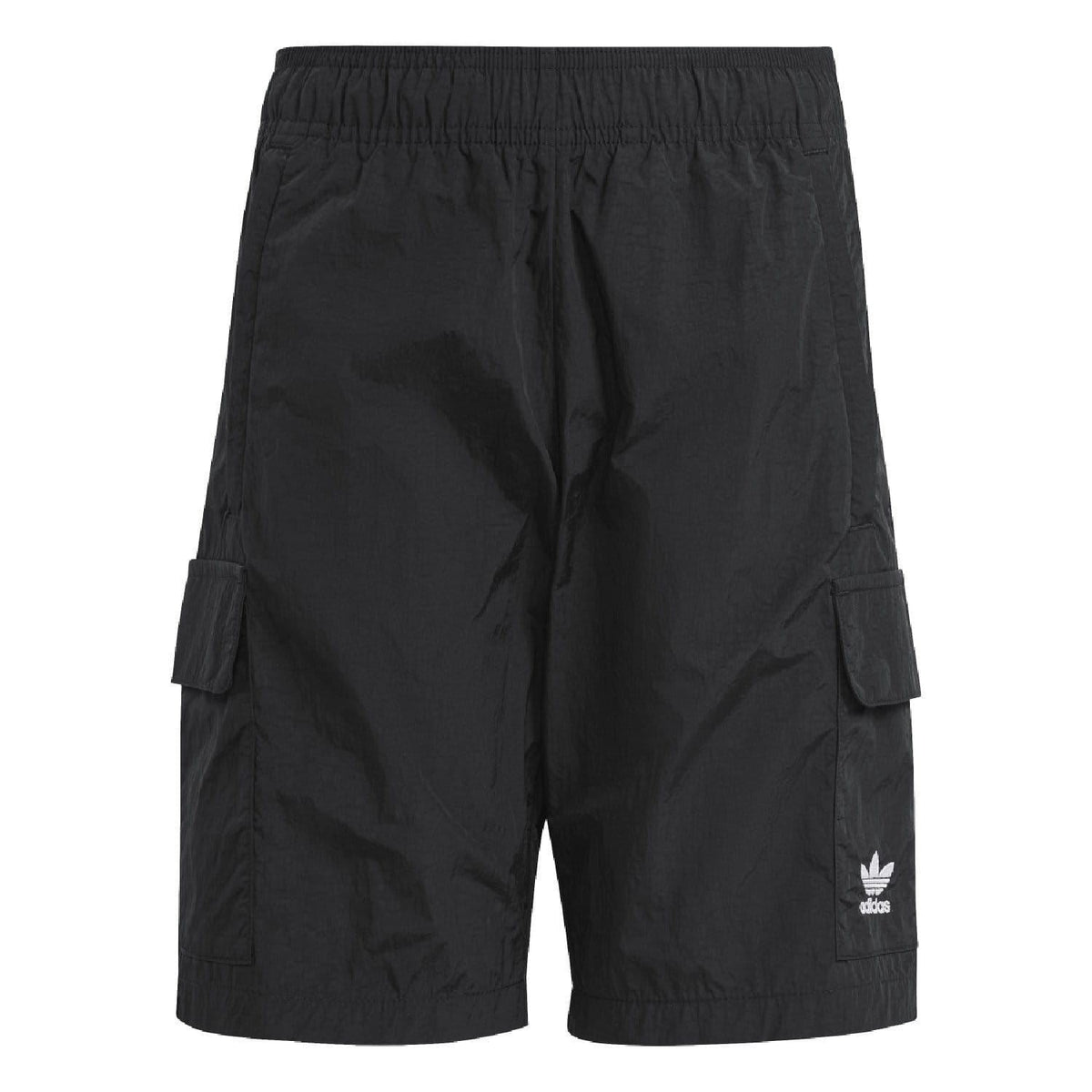 adidas Originals juniors cargo shorts for ages 8-16, khaki color, with multiple pockets and adjustable waistband, casual youth clothing