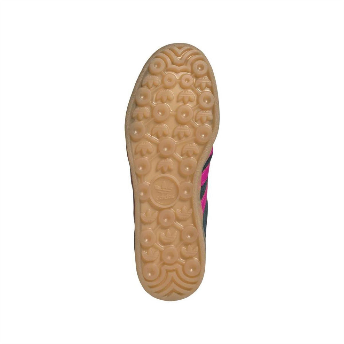 adidas Gazelle indoor trainers outsole view with textured gum tread
