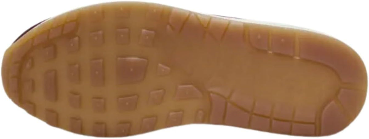 Nike Air Max 1 LX sneakers, gum rubber outsole with traction tread
