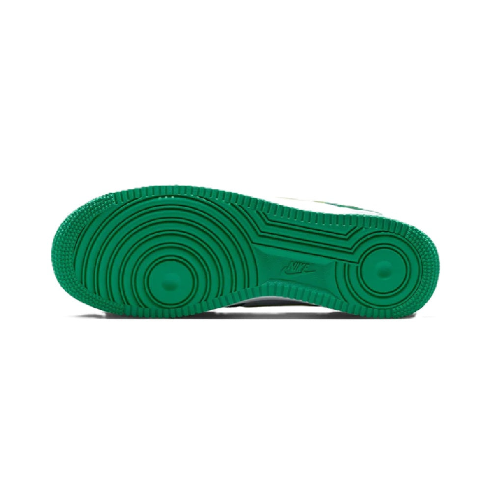 Nike Air Force 1 low sneakers outsole, green rubber tread