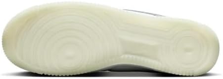 Nike Air Force 1 outsole, pale gum rubber with textured tread and white midsole.