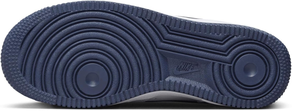 Nike Air Force 1 rubber outsole, dark navy tread