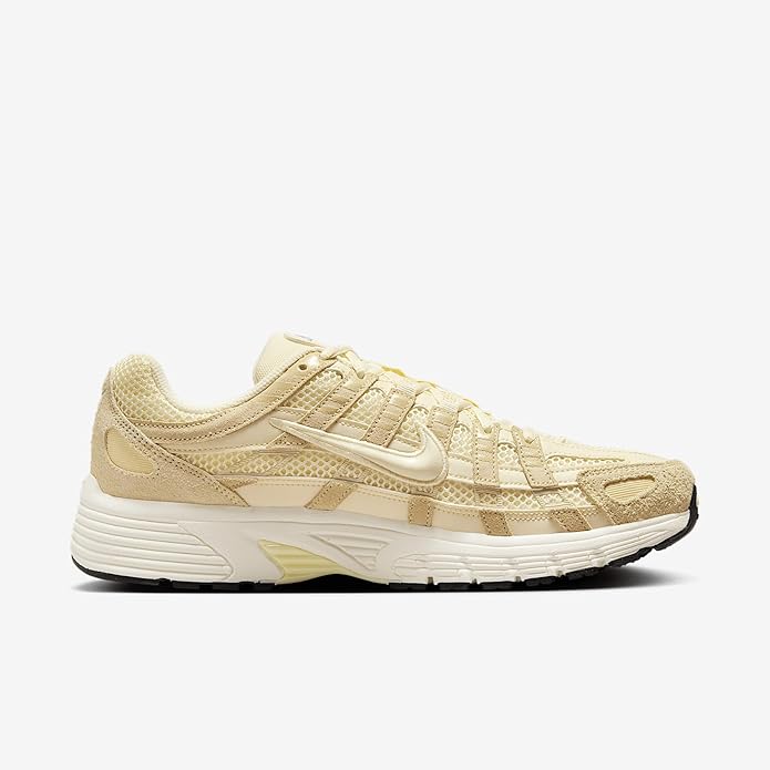 Nike P-6000 SE men's sneakers, light beige mesh and synthetic paneling