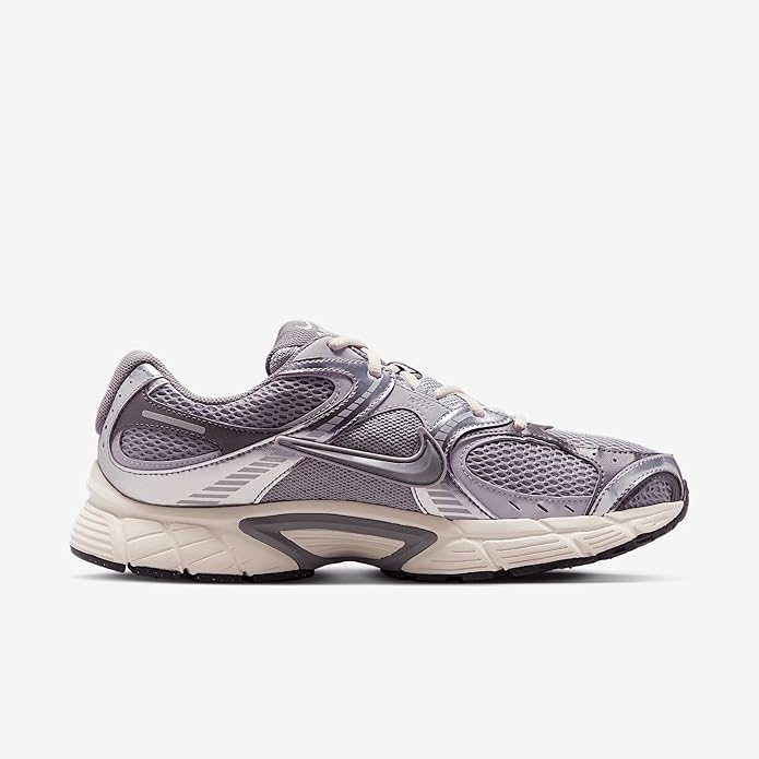 Nike V5 RNR men's running shoes, cement grey mesh upper with molded heel panel.