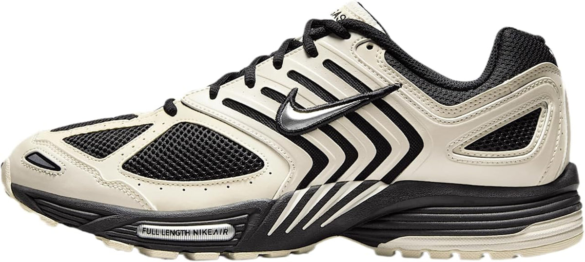 Men's Nike Air Pegasus 2005 lace-up sneaker, pale ivory with black accents, mesh panels