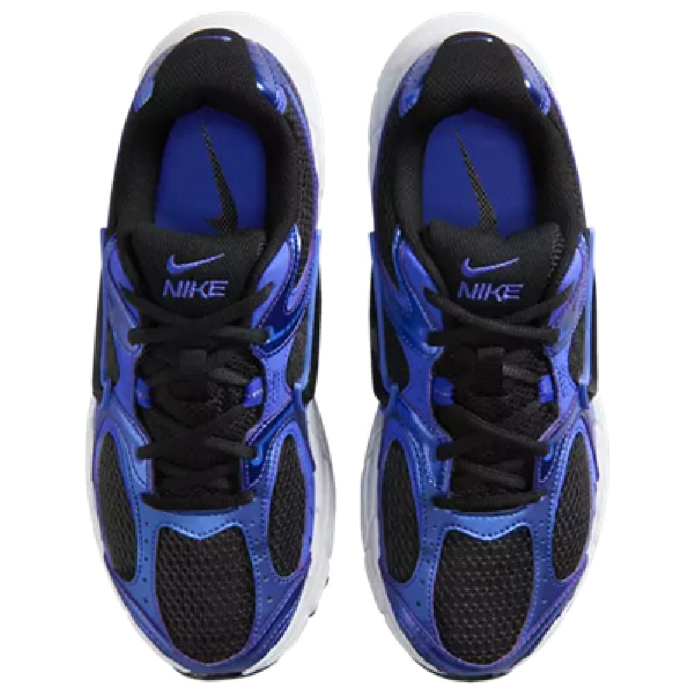 Women’s Nike blue running sneakers, black tongue and laces