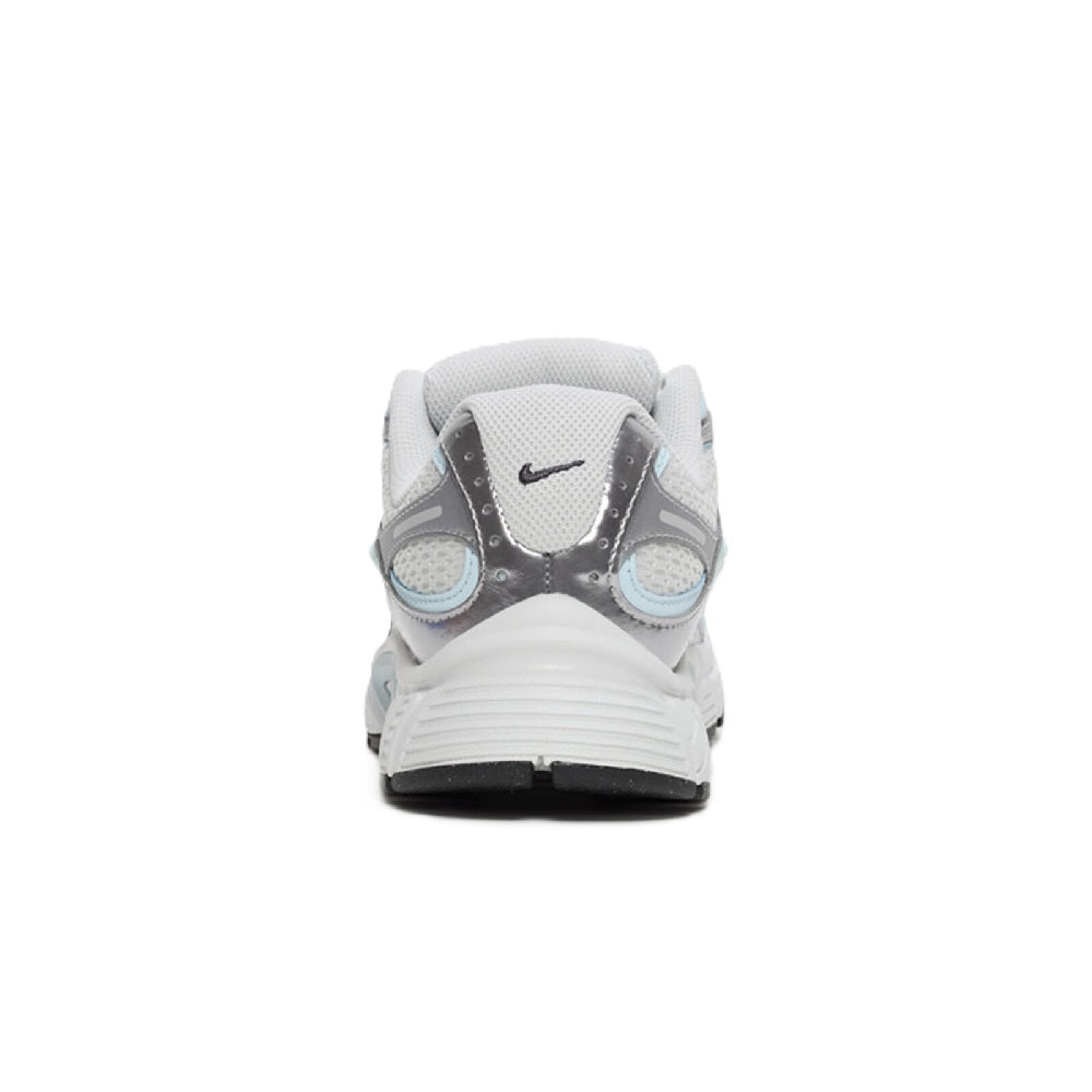 Women's Nike V5 RNR sneaker heel, light grey and white with Nike Swoosh detail