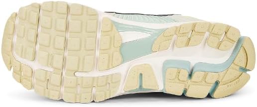 Nike men's running shoe outsole with cream tread and light blue midfoot section