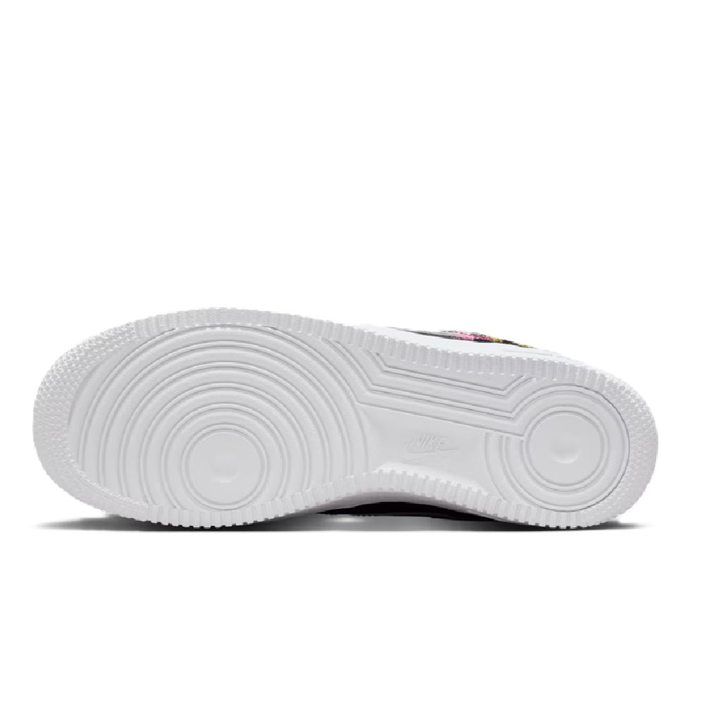 Women's Nike Air Force 1 PRM sneaker outsole with white rubber tread