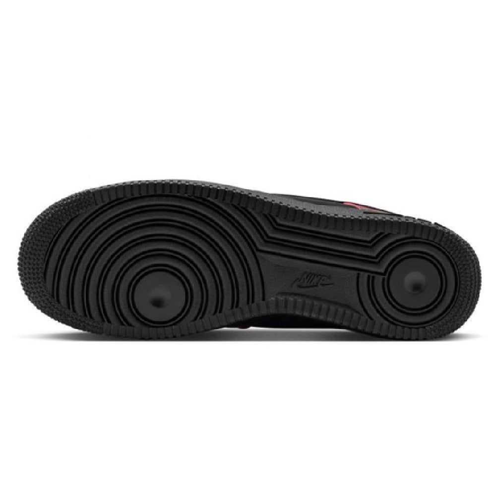 Nike Air Force 1 rubber outsole with circular traction tread pattern