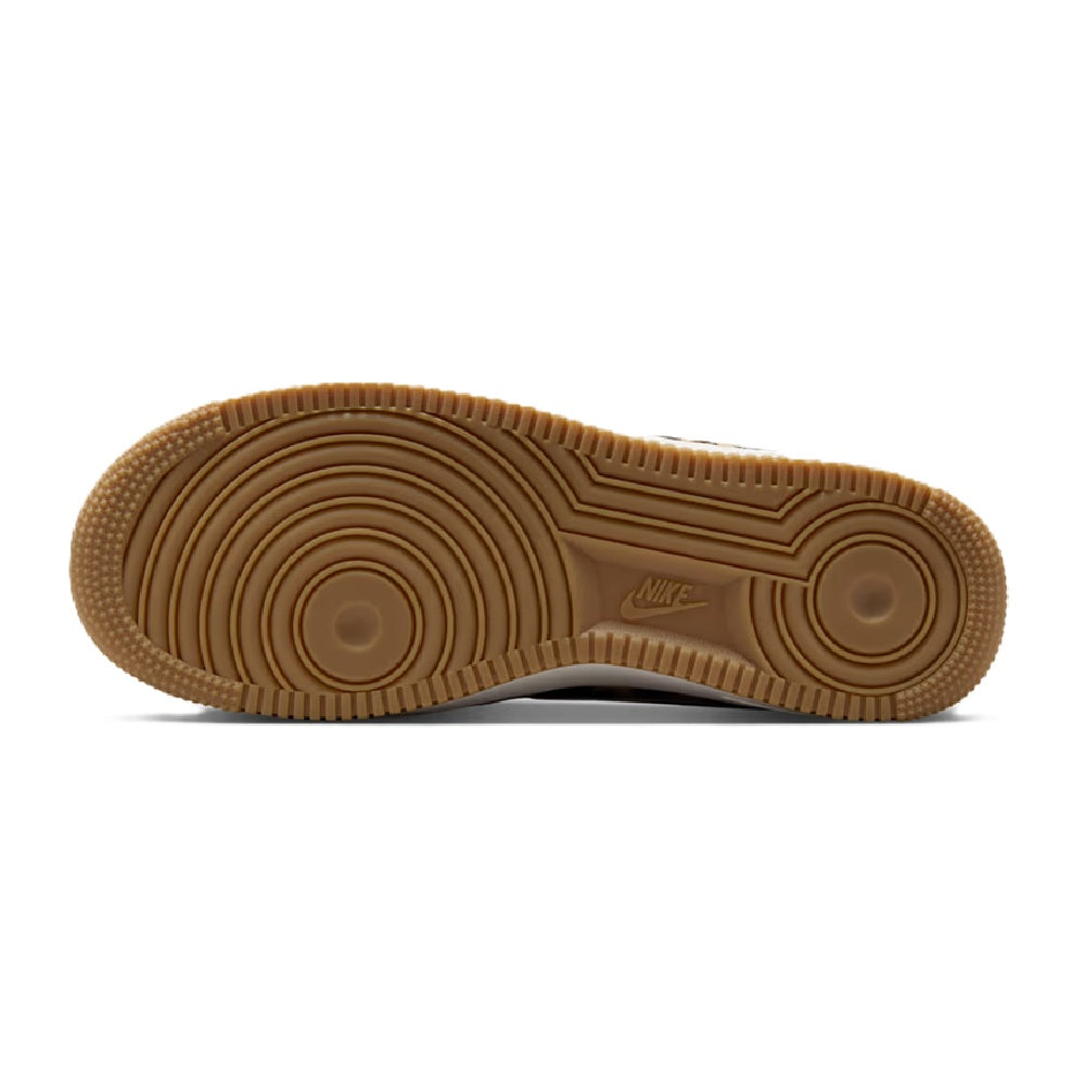 Nike Air Force 1 gum rubber outsole tread