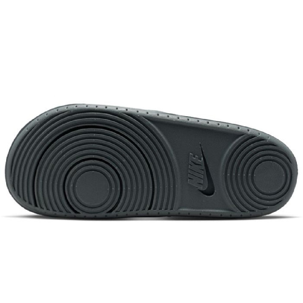 Nike Kobe Offcourt slide sandals outsole, textured rubber with Nike logo