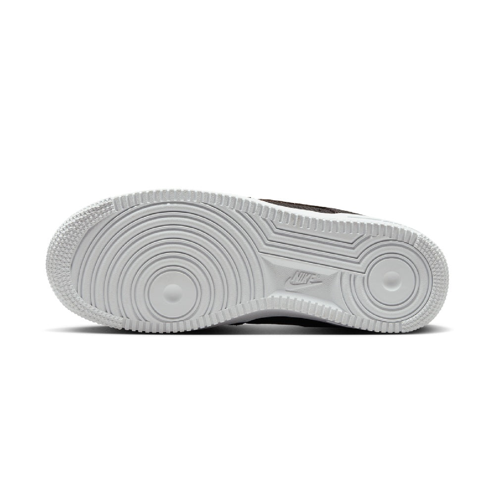 Nike Air Force 1 outsole with white rubber traction pattern