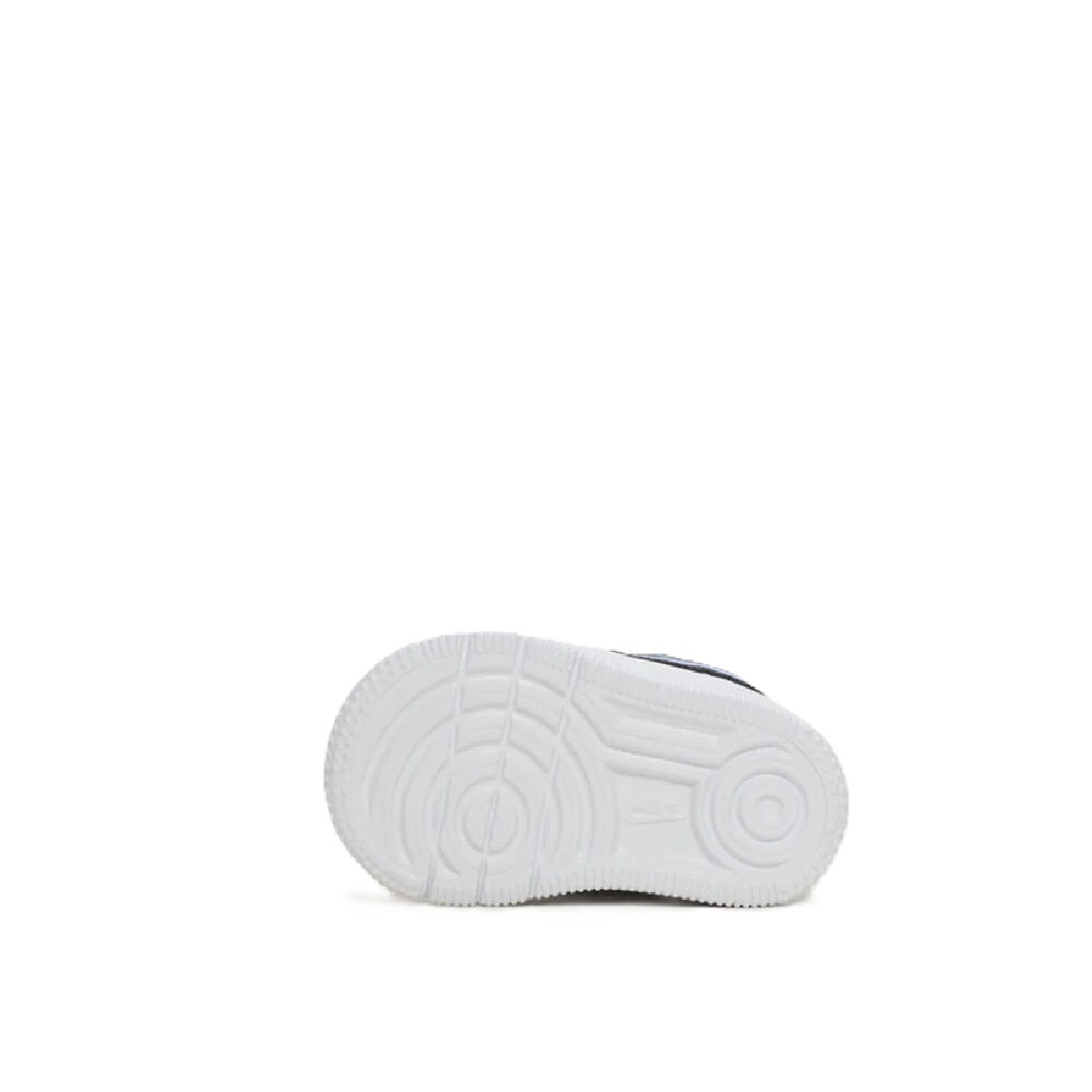 Toddler Nike Force 1 sneaker outsole with white rubber tread