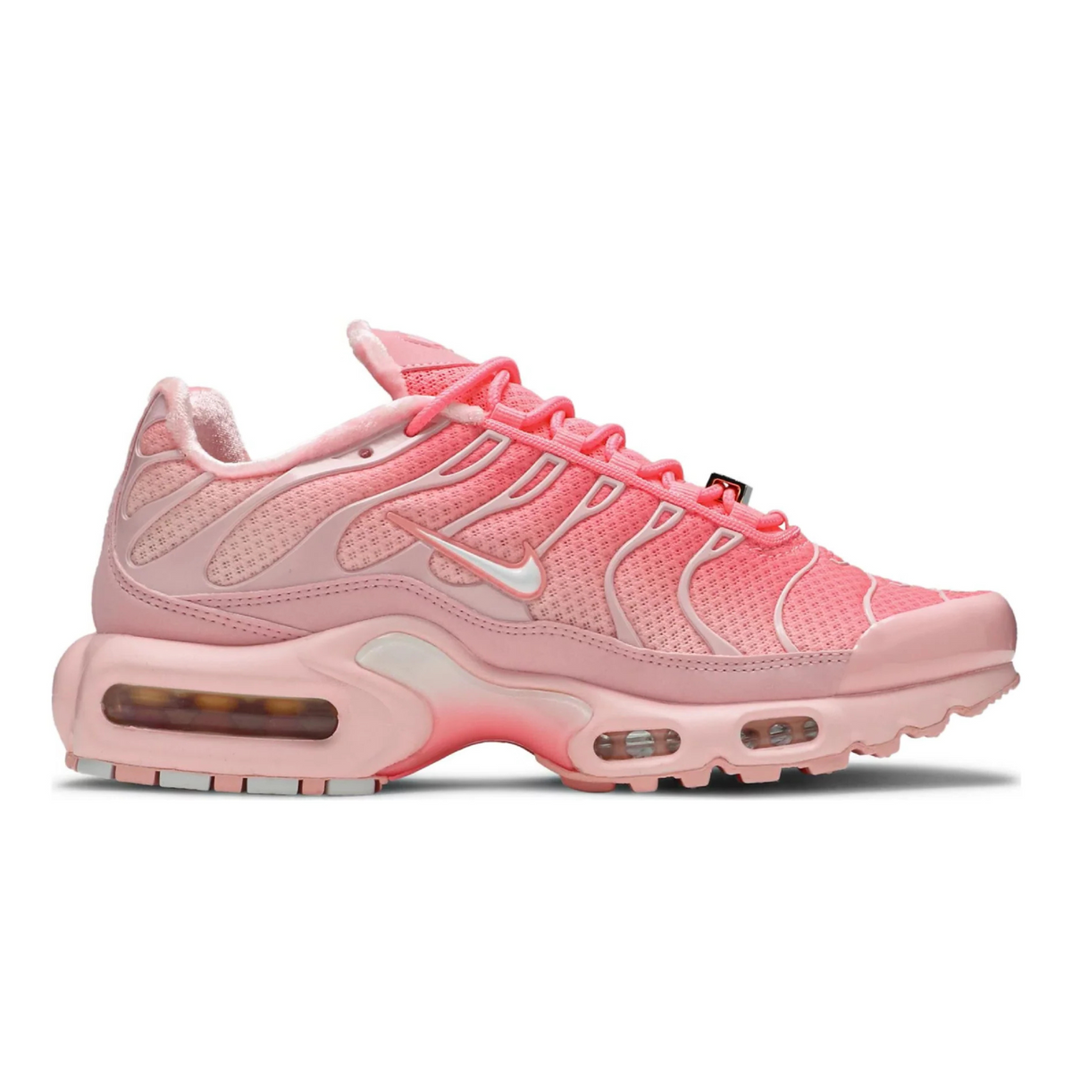 Nike TN Air Max Plus sneaker in pink and light pink with Air Max cushioning